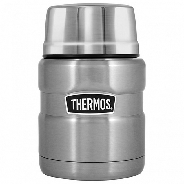 Термос для еды Thermos SK3000, серебристый с логотипом в Санкт-Петербурге заказать по выгодной цене в кибермаркете AvroraStore