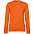 Свитшот женский Set In, светло-оранжевый с логотипом в Санкт-Петербурге заказать по выгодной цене в кибермаркете AvroraStore