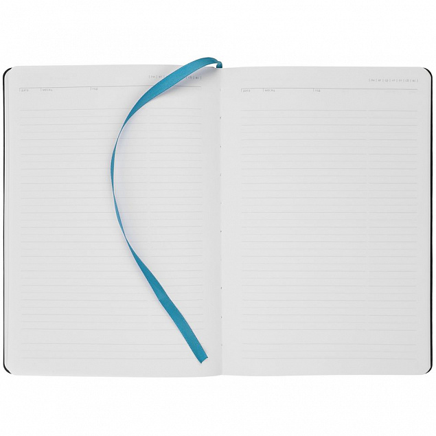 Ежедневник Romano, недатированный, голубой с логотипом в Санкт-Петербурге заказать по выгодной цене в кибермаркете AvroraStore