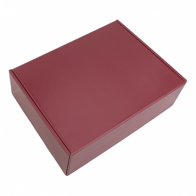 Коробка Hot Box (бордовая) с логотипом в Санкт-Петербурге заказать по выгодной цене в кибермаркете AvroraStore