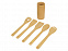 Набор кухонных принадлежностей из бамбука 6в1 Bestie с логотипом в Санкт-Петербурге заказать по выгодной цене в кибермаркете AvroraStore