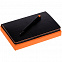 Набор Trait, черно-оранжевый с логотипом в Санкт-Петербурге заказать по выгодной цене в кибермаркете AvroraStore