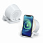 Беспроводная Bluetooth колонка U-Tone c функцией беспроводной зарядки, белый с логотипом в Санкт-Петербурге заказать по выгодной цене в кибермаркете AvroraStore