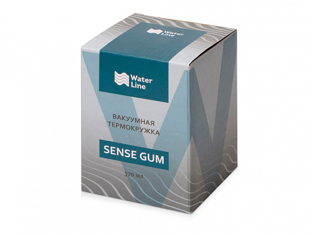 Вакуумная термокружка «Sense Gum», непротекаемая крышка, soft-touch с логотипом в Санкт-Петербурге заказать по выгодной цене в кибермаркете AvroraStore
