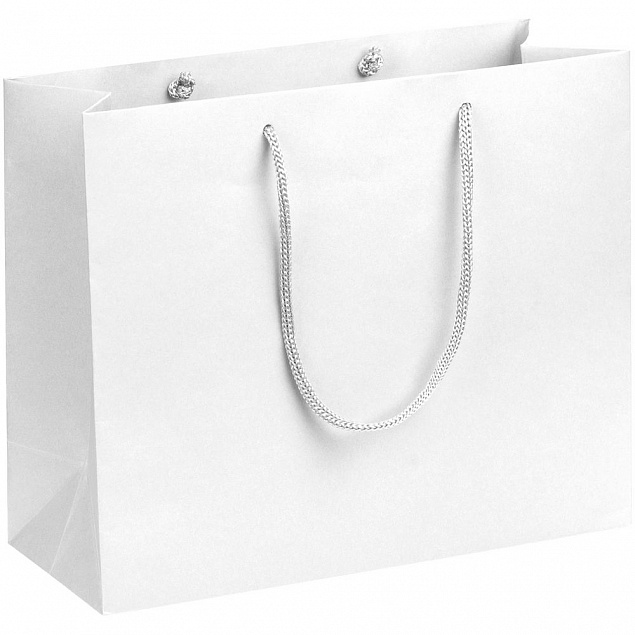 Пакет бумажный Porta S, белый с логотипом в Санкт-Петербурге заказать по выгодной цене в кибермаркете AvroraStore