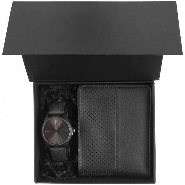 Коробка Magnus, черная с логотипом в Санкт-Петербурге заказать по выгодной цене в кибермаркете AvroraStore