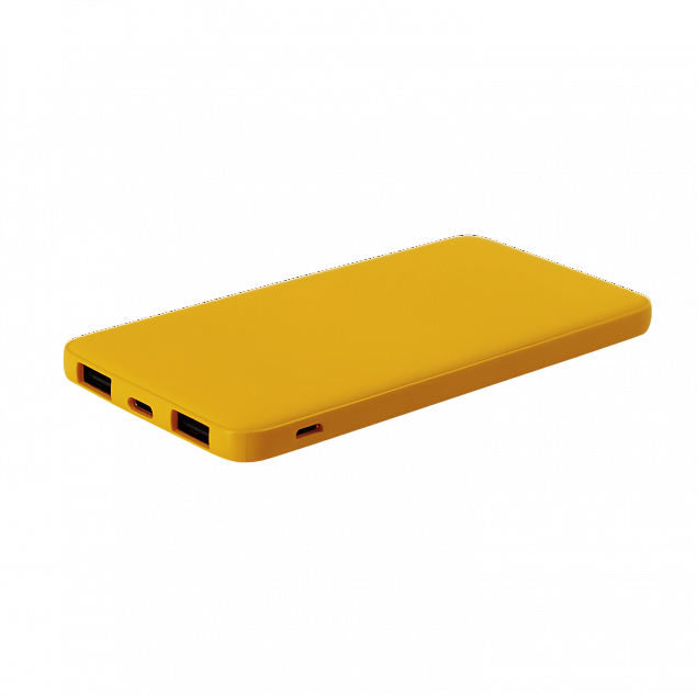 Внешний аккумулятор Bplanner Power 1 ST, софт-тач, 5000 mAh (желтый) с логотипом в Санкт-Петербурге заказать по выгодной цене в кибермаркете AvroraStore