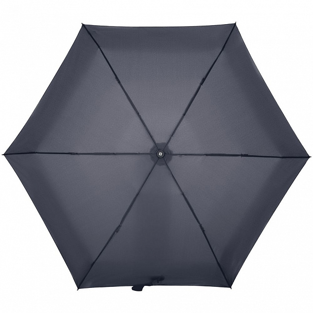Зонт складной Minipli Colori S, синий (индиго) с логотипом в Санкт-Петербурге заказать по выгодной цене в кибермаркете AvroraStore