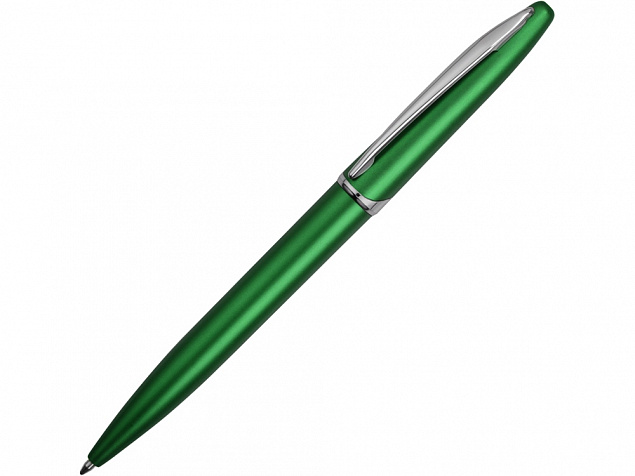 Ручка шариковая Империал, зеленый металлик с логотипом в Санкт-Петербурге заказать по выгодной цене в кибермаркете AvroraStore