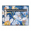 Чехол для карт Gourji "Ирисы" 133х100х10 сафьяно с логотипом в Санкт-Петербурге заказать по выгодной цене в кибермаркете AvroraStore