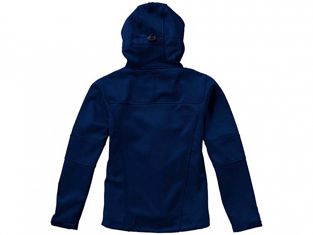 Куртка софтшел Match женская, темно-синий/серый с логотипом в Санкт-Петербурге заказать по выгодной цене в кибермаркете AvroraStore
