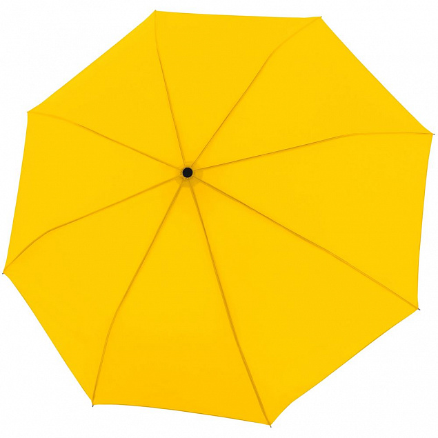 Зонт складной Trend Mini Automatic, желтый с логотипом в Санкт-Петербурге заказать по выгодной цене в кибермаркете AvroraStore