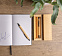 Набор Bamboo с ручкой и карандашом в коробке с логотипом в Санкт-Петербурге заказать по выгодной цене в кибермаркете AvroraStore