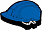 Флешка «Каска», синяя, 8 Гб с логотипом в Санкт-Петербурге заказать по выгодной цене в кибермаркете AvroraStore
