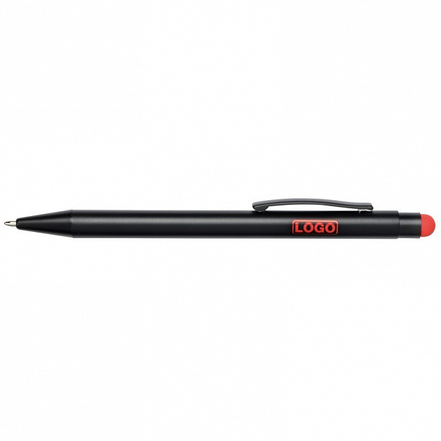 Алюминиевая шариковая ручка BLACK BEAUTY с логотипом в Санкт-Петербурге заказать по выгодной цене в кибермаркете AvroraStore