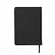 Ежедневник недатированный Campbell, А5,  черный, белый блок с логотипом в Санкт-Петербурге заказать по выгодной цене в кибермаркете AvroraStore