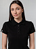 Рубашка поло женская Virma Premium Lady, черная с логотипом в Санкт-Петербурге заказать по выгодной цене в кибермаркете AvroraStore