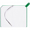 Ежедневник Corner, недатированный, серый с зеленым с логотипом в Санкт-Петербурге заказать по выгодной цене в кибермаркете AvroraStore