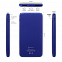 Внешний аккумулятор Bplanner Power 1 ST, софт-тач, 5000 mAh (синий) с логотипом в Санкт-Петербурге заказать по выгодной цене в кибермаркете AvroraStore
