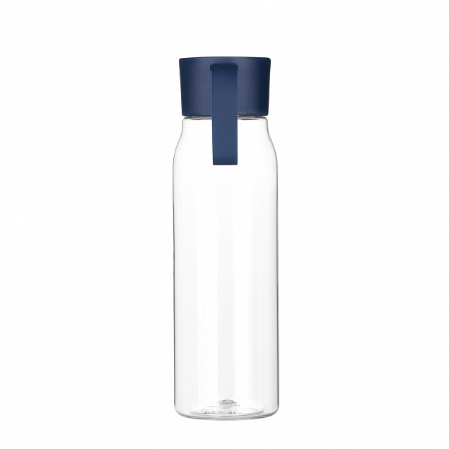 Спортивная бутылка для воды, Step, 550 ml, синяя с логотипом в Санкт-Петербурге заказать по выгодной цене в кибермаркете AvroraStore