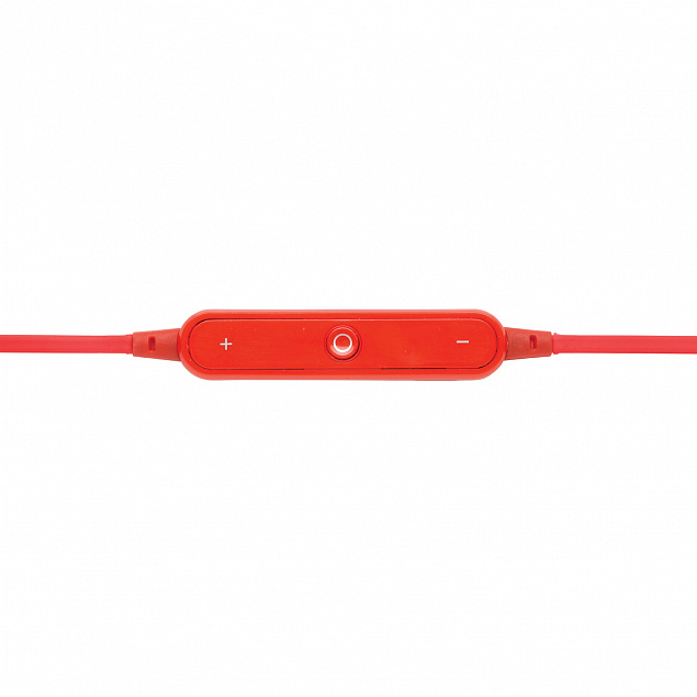 Беспроводные наушники, красный с логотипом в Санкт-Петербурге заказать по выгодной цене в кибермаркете AvroraStore
