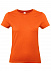 Футболка женская E190 оранжевая с логотипом в Санкт-Петербурге заказать по выгодной цене в кибермаркете AvroraStore
