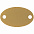 Шильдик металлический Alfa Oval, золотистый с логотипом в Санкт-Петербурге заказать по выгодной цене в кибермаркете AvroraStore