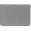 Чехол для ноутбука Nubuk, светло-серый с логотипом в Санкт-Петербурге заказать по выгодной цене в кибермаркете AvroraStore