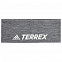 Спортивная повязка на голову Terrex Trail, серый меланж с логотипом в Санкт-Петербурге заказать по выгодной цене в кибермаркете AvroraStore