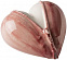 Фарфоровое сердце Zipped Heart с логотипом в Санкт-Петербурге заказать по выгодной цене в кибермаркете AvroraStore