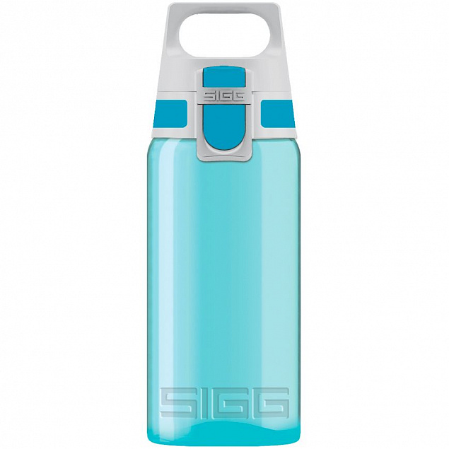 Бутылка для воды Viva One, голубая с логотипом в Санкт-Петербурге заказать по выгодной цене в кибермаркете AvroraStore