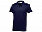 Рубашка поло Backhand мужская, темно-синий/белый с логотипом в Санкт-Петербурге заказать по выгодной цене в кибермаркете AvroraStore