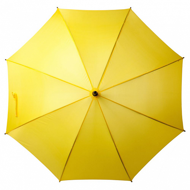 Зонт-трость Standard, желтый с логотипом в Санкт-Петербурге заказать по выгодной цене в кибермаркете AvroraStore