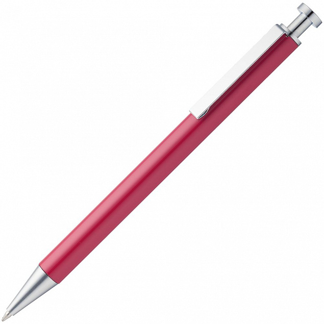 Ручка шариковая Attribute, розовая с логотипом в Санкт-Петербурге заказать по выгодной цене в кибермаркете AvroraStore