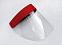 Защитный экран для лица с поролоном, красный с логотипом в Санкт-Петербурге заказать по выгодной цене в кибермаркете AvroraStore
