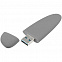 Флешка Pebble, серая, USB 3.0, 16 Гб с логотипом в Санкт-Петербурге заказать по выгодной цене в кибермаркете AvroraStore