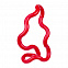 Антистресс «Змейка», красный с логотипом в Санкт-Петербурге заказать по выгодной цене в кибермаркете AvroraStore