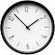 Часы настенные Lander, белые с черным с логотипом в Санкт-Петербурге заказать по выгодной цене в кибермаркете AvroraStore