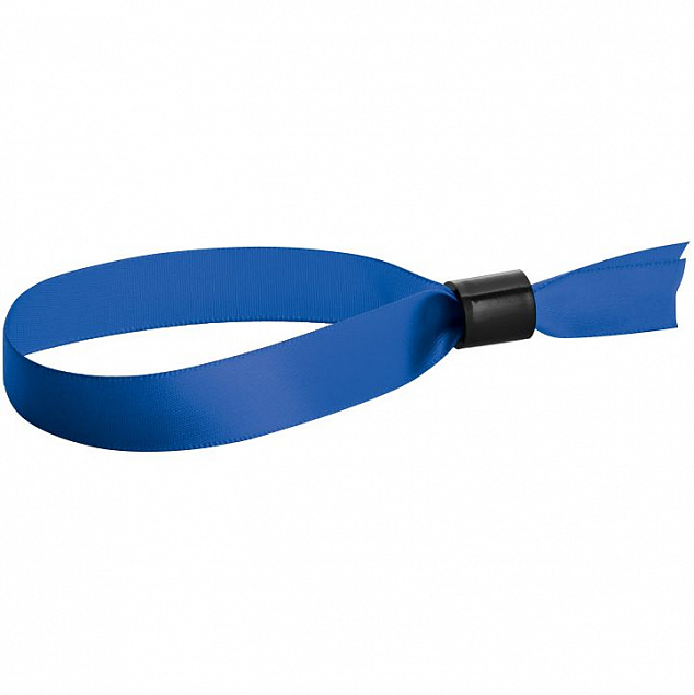 Несъемный браслет Seccur, синий с логотипом в Санкт-Петербурге заказать по выгодной цене в кибермаркете AvroraStore