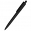 Ручка пластиковая Agata софт-тач, чёрная с логотипом в Санкт-Петербурге заказать по выгодной цене в кибермаркете AvroraStore