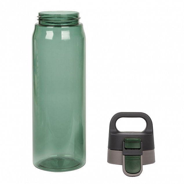 Спортивная бутылка для воды, Aqua, 830 ml, зеленая с логотипом в Санкт-Петербурге заказать по выгодной цене в кибермаркете AvroraStore