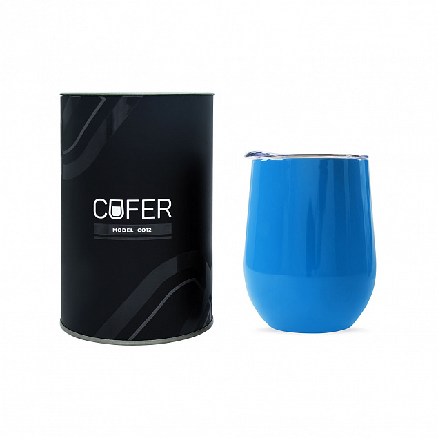Набор Cofer Tube CO12 black, голубой с логотипом в Санкт-Петербурге заказать по выгодной цене в кибермаркете AvroraStore