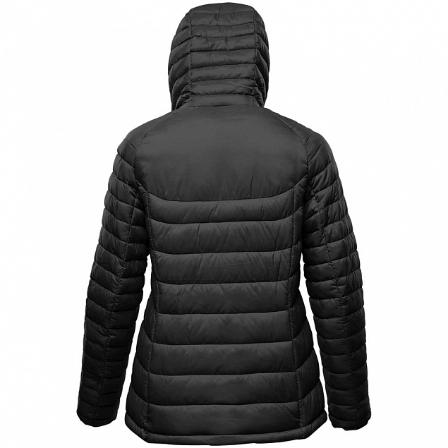Куртка компактная женская Stavanger, черная с логотипом в Санкт-Петербурге заказать по выгодной цене в кибермаркете AvroraStore