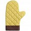 Прихватка-рукавица Keep Palms, горчичная с логотипом в Санкт-Петербурге заказать по выгодной цене в кибермаркете AvroraStore