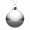 Елочный шар Finery Gloss, 10 см, глянцевый красный с логотипом в Санкт-Петербурге заказать по выгодной цене в кибермаркете AvroraStore