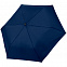 Зонт складной Mini Hit Flach, темно-синий с логотипом в Санкт-Петербурге заказать по выгодной цене в кибермаркете AvroraStore