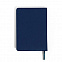 Ежедневник недатированный Duncan, А5,  темно-синий, белый блок с логотипом в Санкт-Петербурге заказать по выгодной цене в кибермаркете AvroraStore
