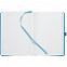 Ежедневник Favor Metal, недатированный, голубой с логотипом в Санкт-Петербурге заказать по выгодной цене в кибермаркете AvroraStore
