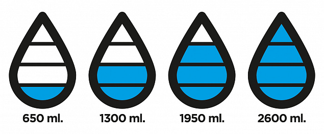 Бутылка для воды Aqua из материала Tritan, черная с логотипом в Санкт-Петербурге заказать по выгодной цене в кибермаркете AvroraStore