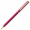 Ручка шариковая Hotel Gold, ver.2, розовая с логотипом в Санкт-Петербурге заказать по выгодной цене в кибермаркете AvroraStore